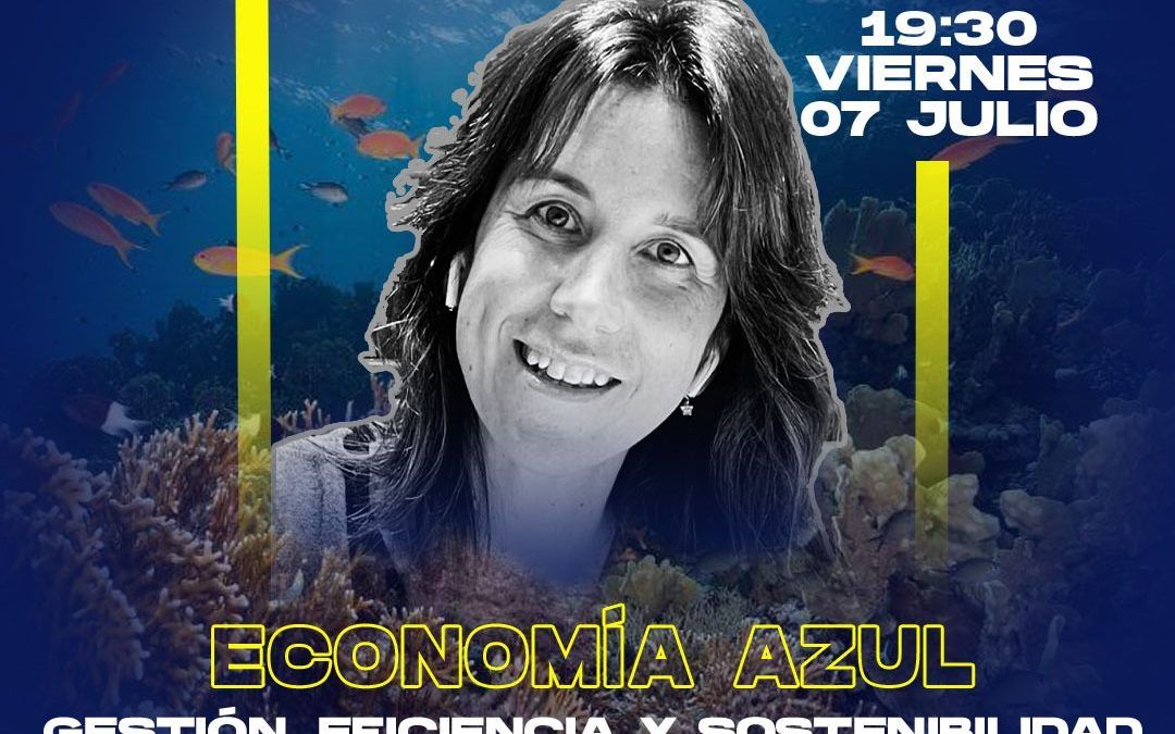 Coloquio sobre Economía Azul by Mercedes Pardo CEO del Instituto Marítimo Español