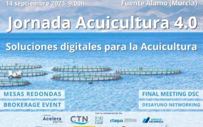 Jornada Acuicultura 4.0: soluciones digitales para la acuicultura