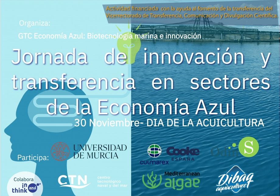 Jornada de innovación y transferencia en sectores de la Economía Azul