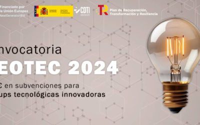 Convocatoria NEOTEC 2024 para startups tecnológicas innovadoras