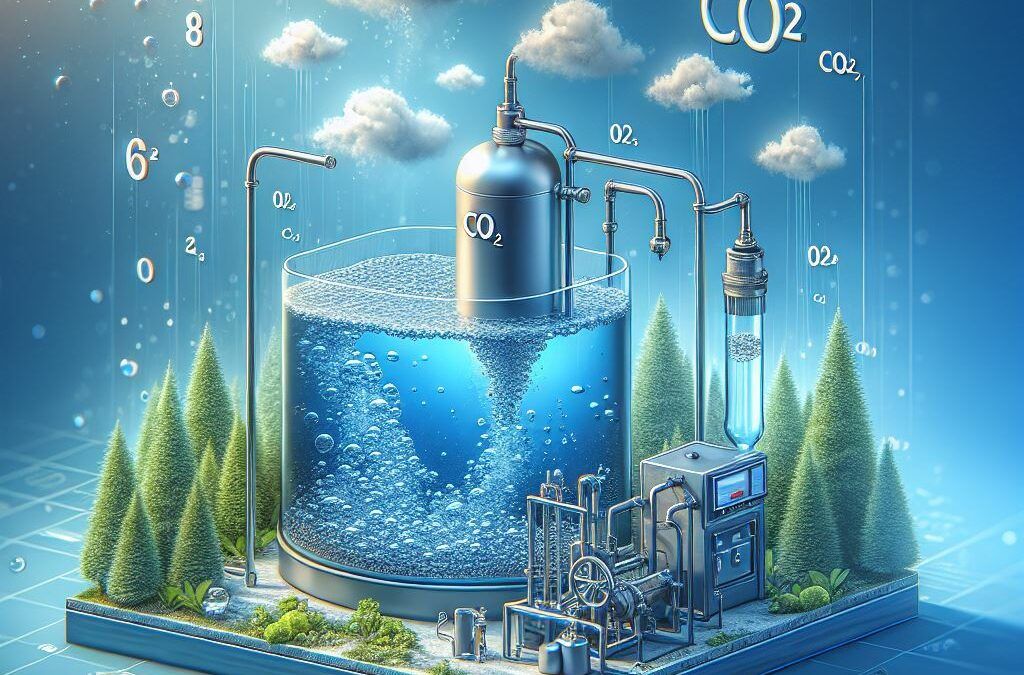 Oportunidad de colaboración para extraer el dióxido de carbono CO2 del agua de mar