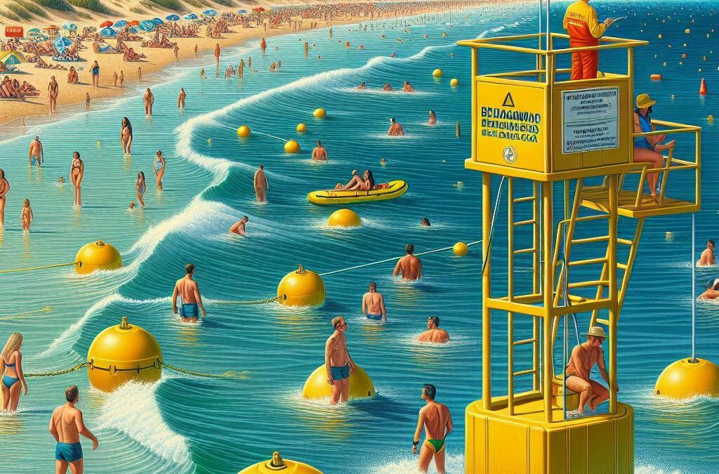 Servicio de balizamiento marítimo del litoral de las playas de Guardamar del Segura (Alicante)