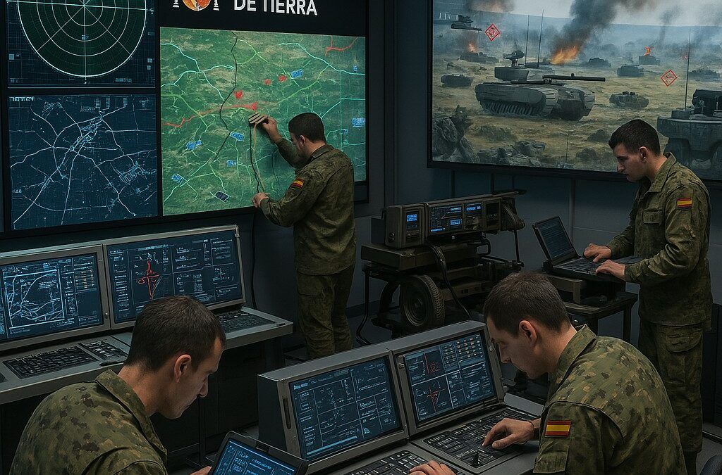 Servicio de mantenimiento de material demando y control y simulación del ET