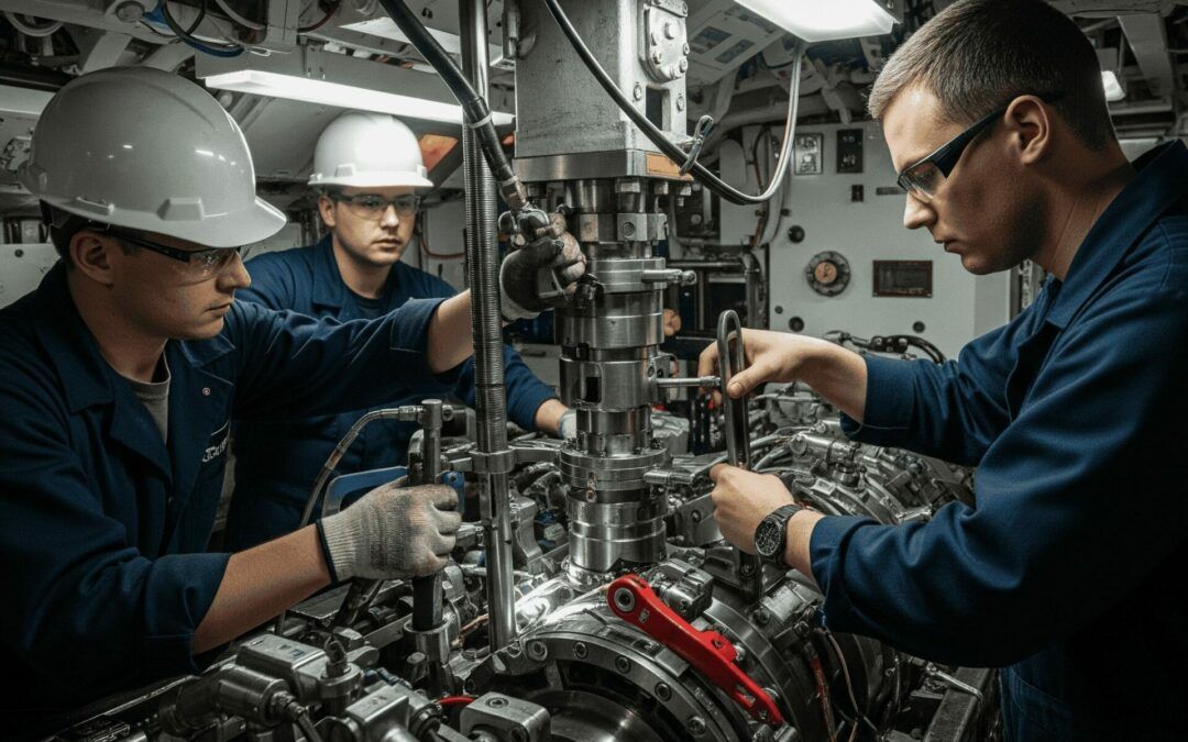 Servicio apoyo mantenimiento sistemas especialidad mecánica submarinos S-80