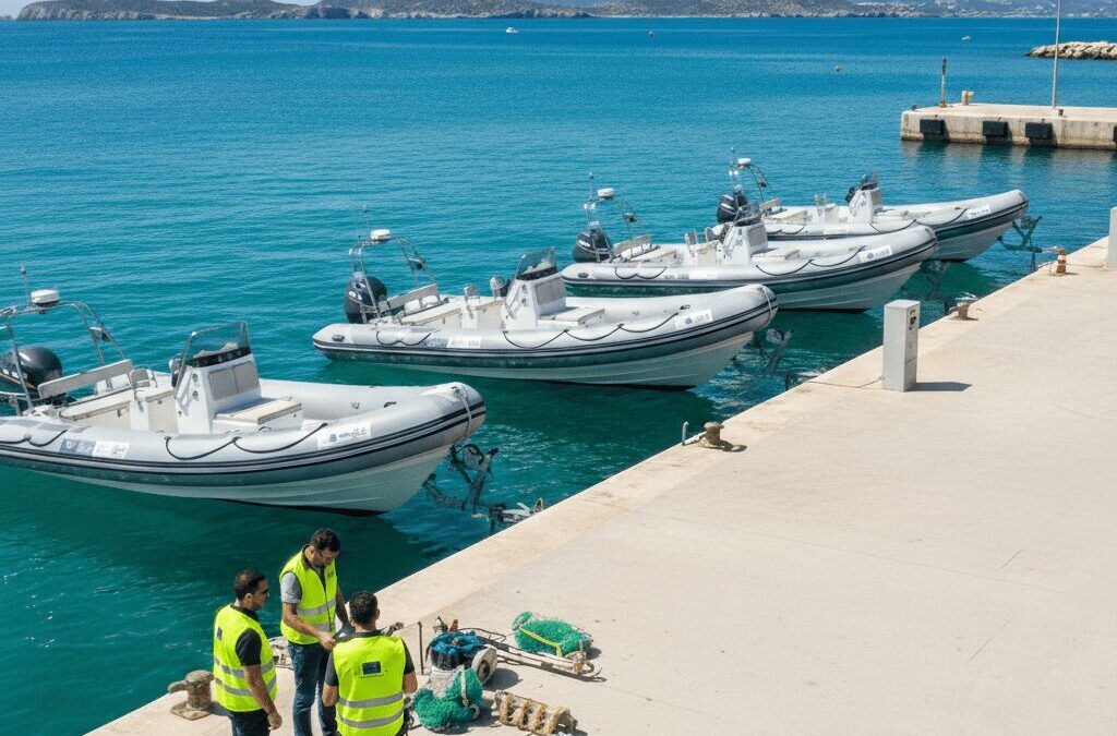Suministro náutico para la conservación marina balear