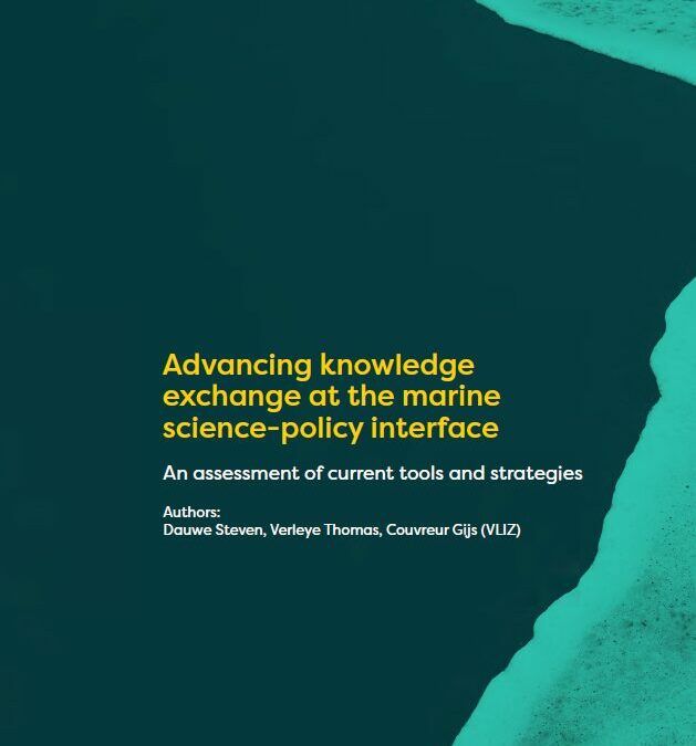 Impulsar el intercambio de conocimientos en la interfaz entre la ciencia y la política marinas: una evaluación de las herramientas y estrategias actuales.
