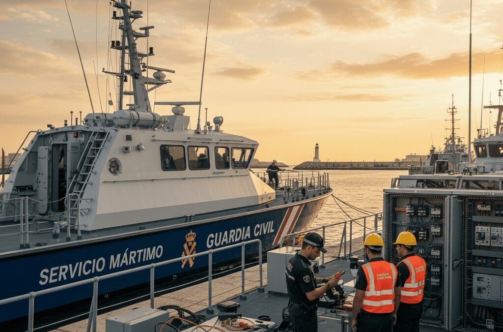 Mantenimiento eléctrico para la operatividad marítima de la Guardia Civil