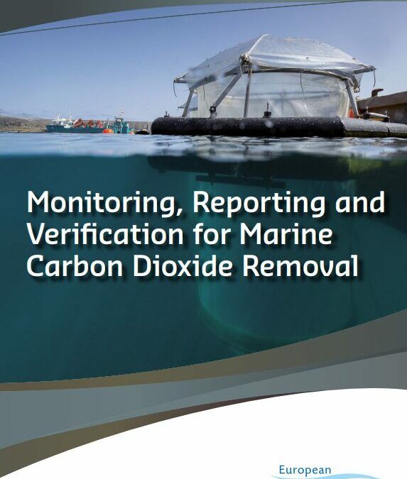 Monitoring, Reporting andVerification for MarineCarbon Dioxide Removal