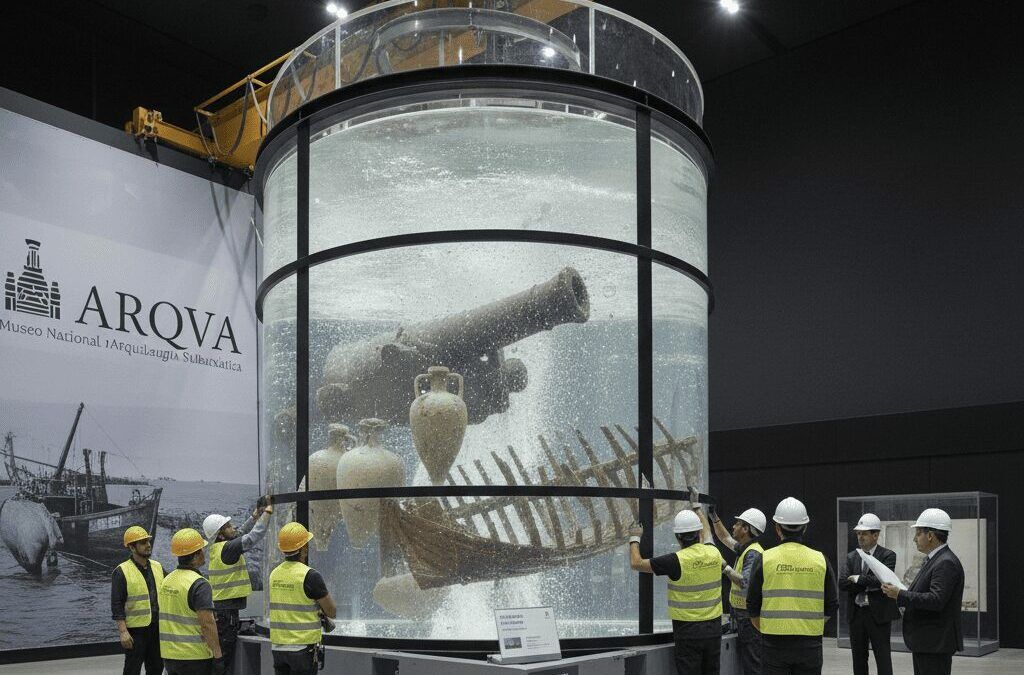 Suministro de un tanque de conservación para el ARQVA