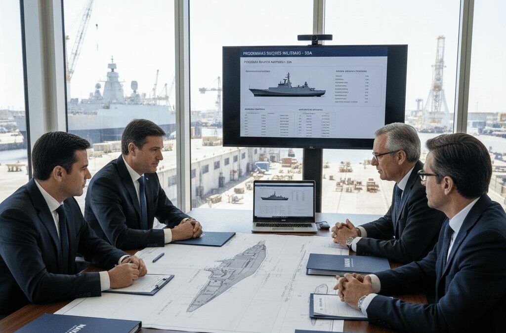 Ingeniería para preparar ofertas de programas navales en SDA