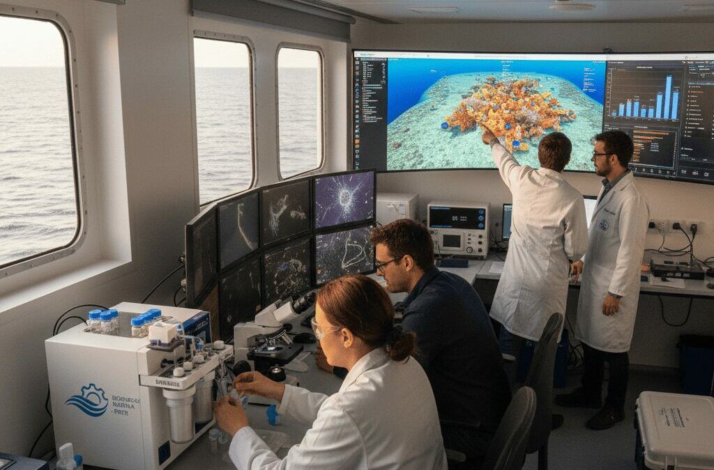 Material técnico para el seguimiento de la biodiversidad marina