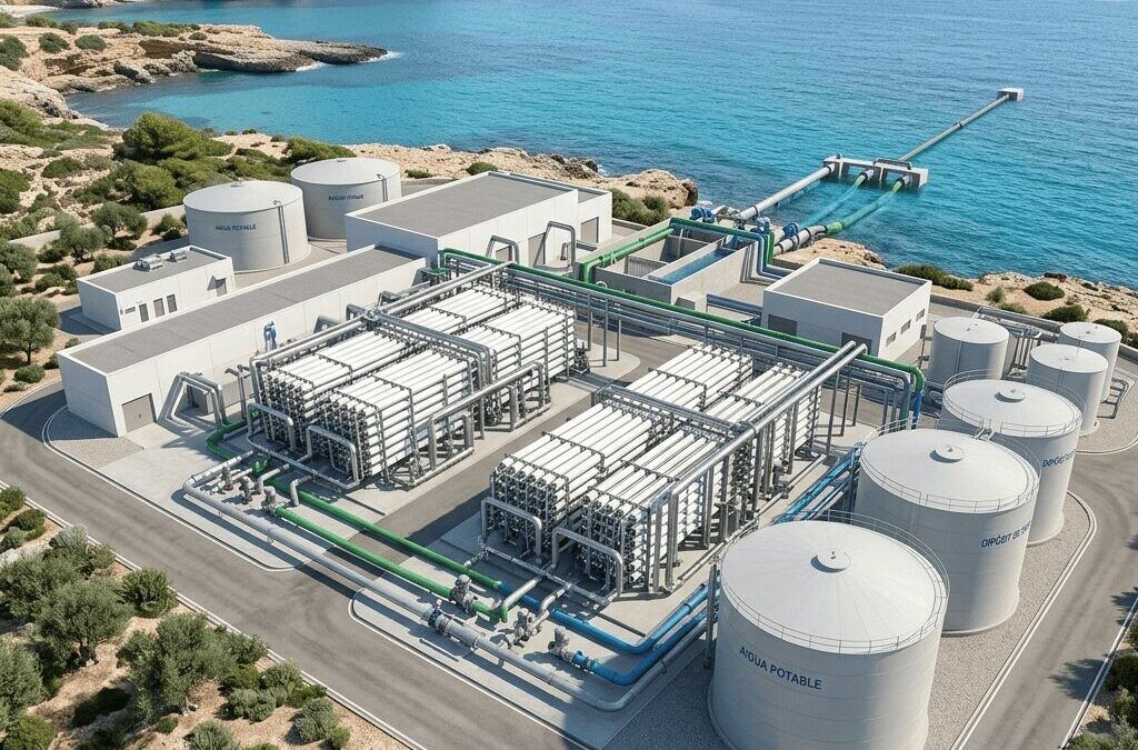 Estudio y proyectos para nuevas desaladoras en Baleares