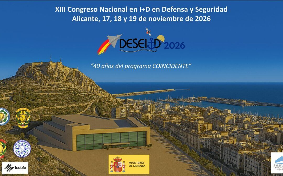 XIII Congreso Nacional de I+D en Defensa (DESEi+d 2026)