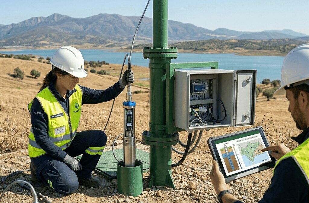 Digitalización y mejora tecnológica de piezómetros en Andalucía