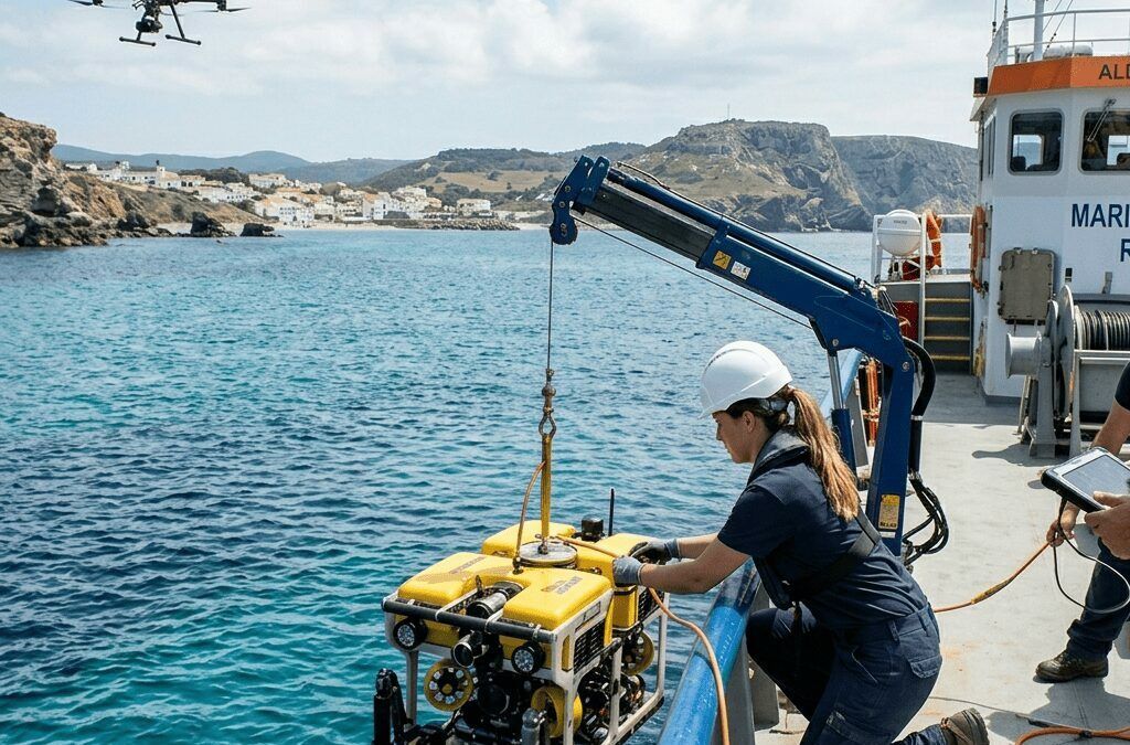 Equipamiento tecnológico para la gestión del medio marino
