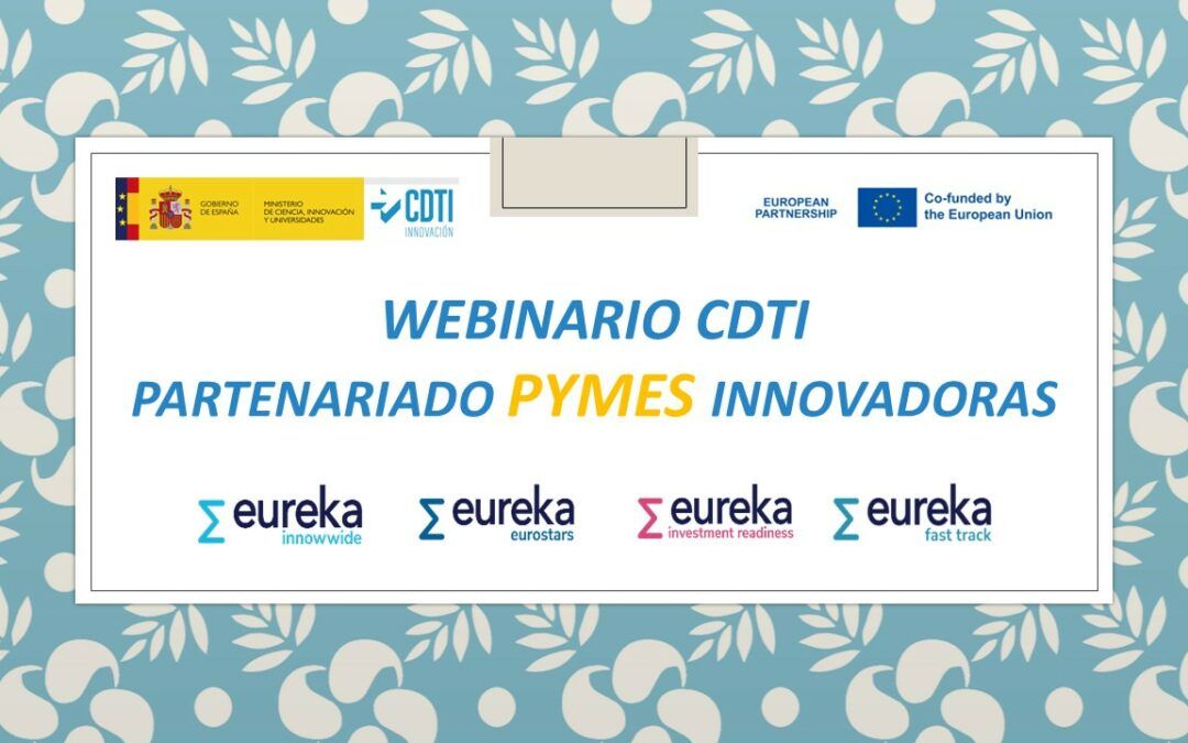 Webinario CDTI pymes innovadoras 2026