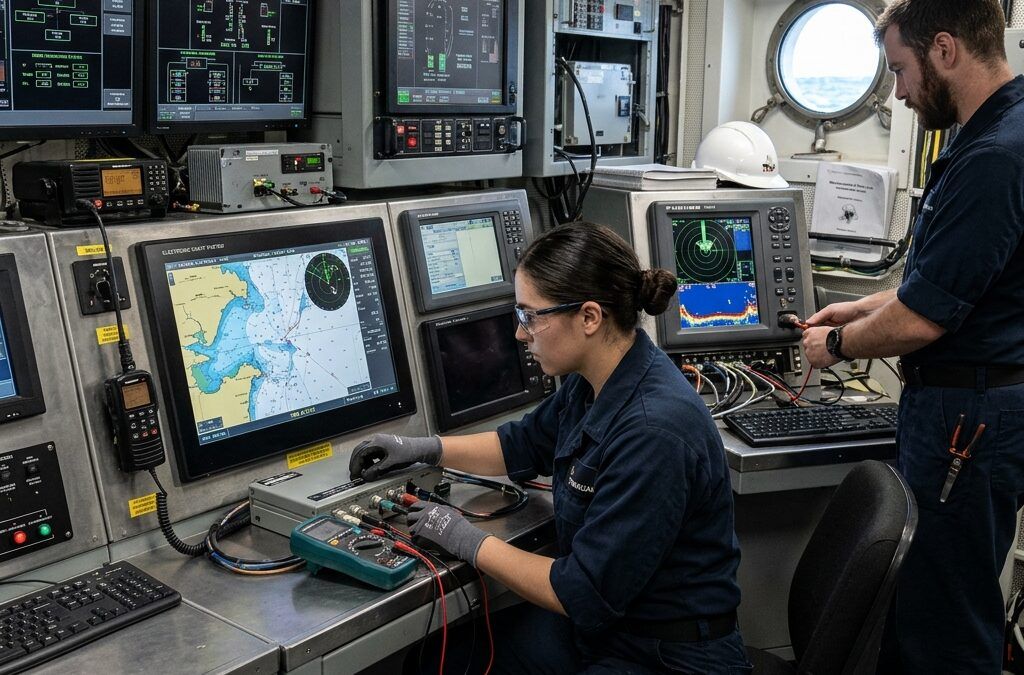 Mantenimiento de sistemas electrónicos y de navegación naval
